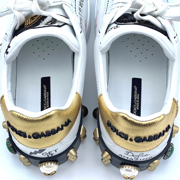 ⚡️SOLD! Dolce & Gabbana Men's Portofino Sneakers - Picture 7 of 8